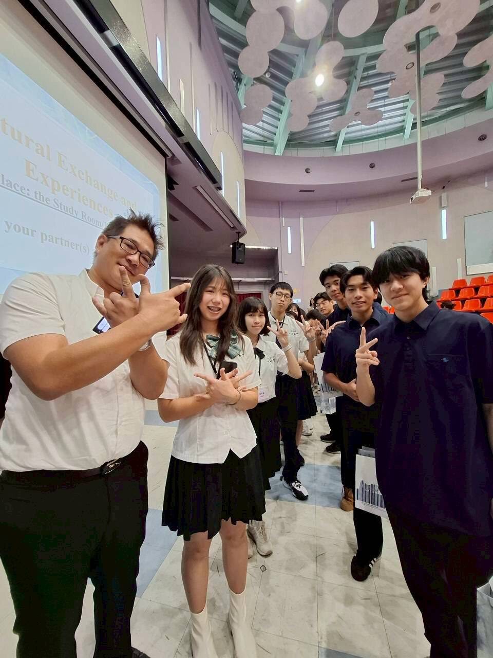 1141017 目白研心交換學生來訪圖片