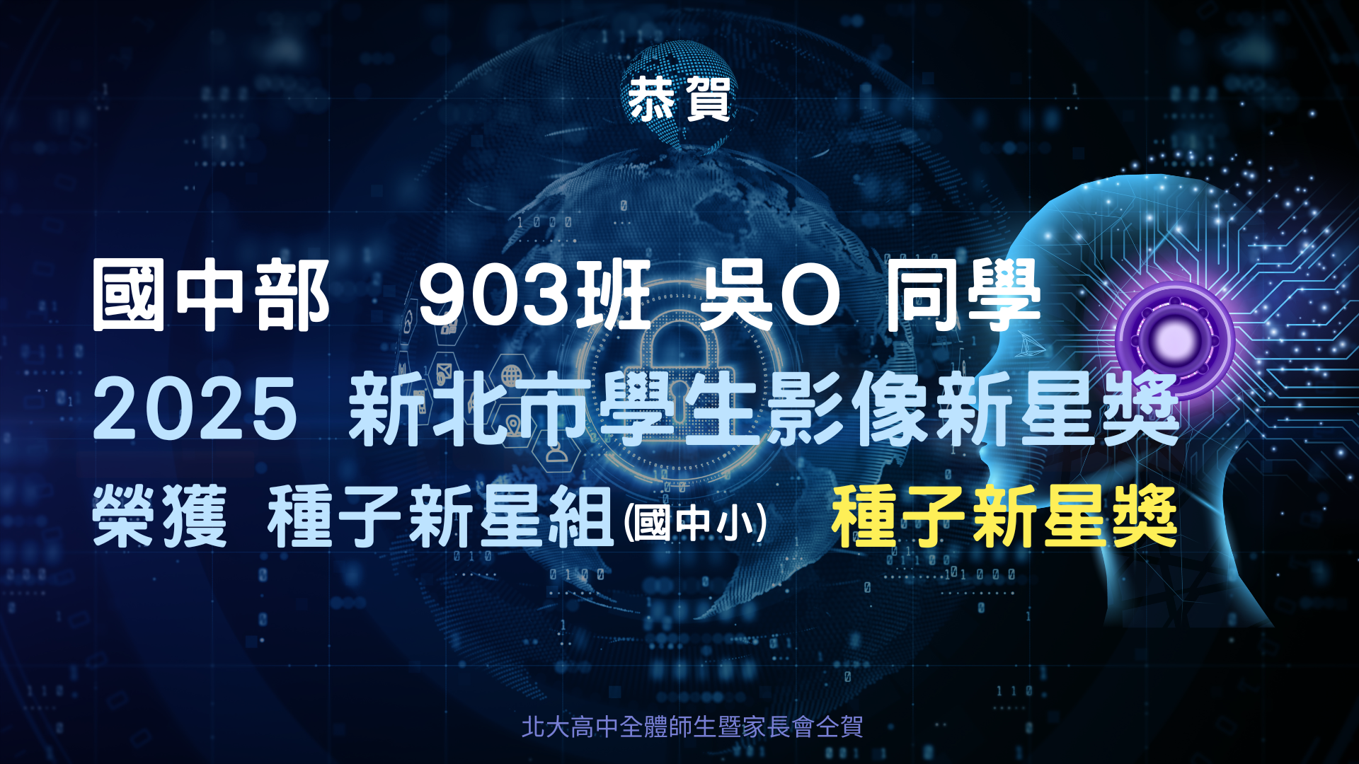 2025新北市學生影像新星獎