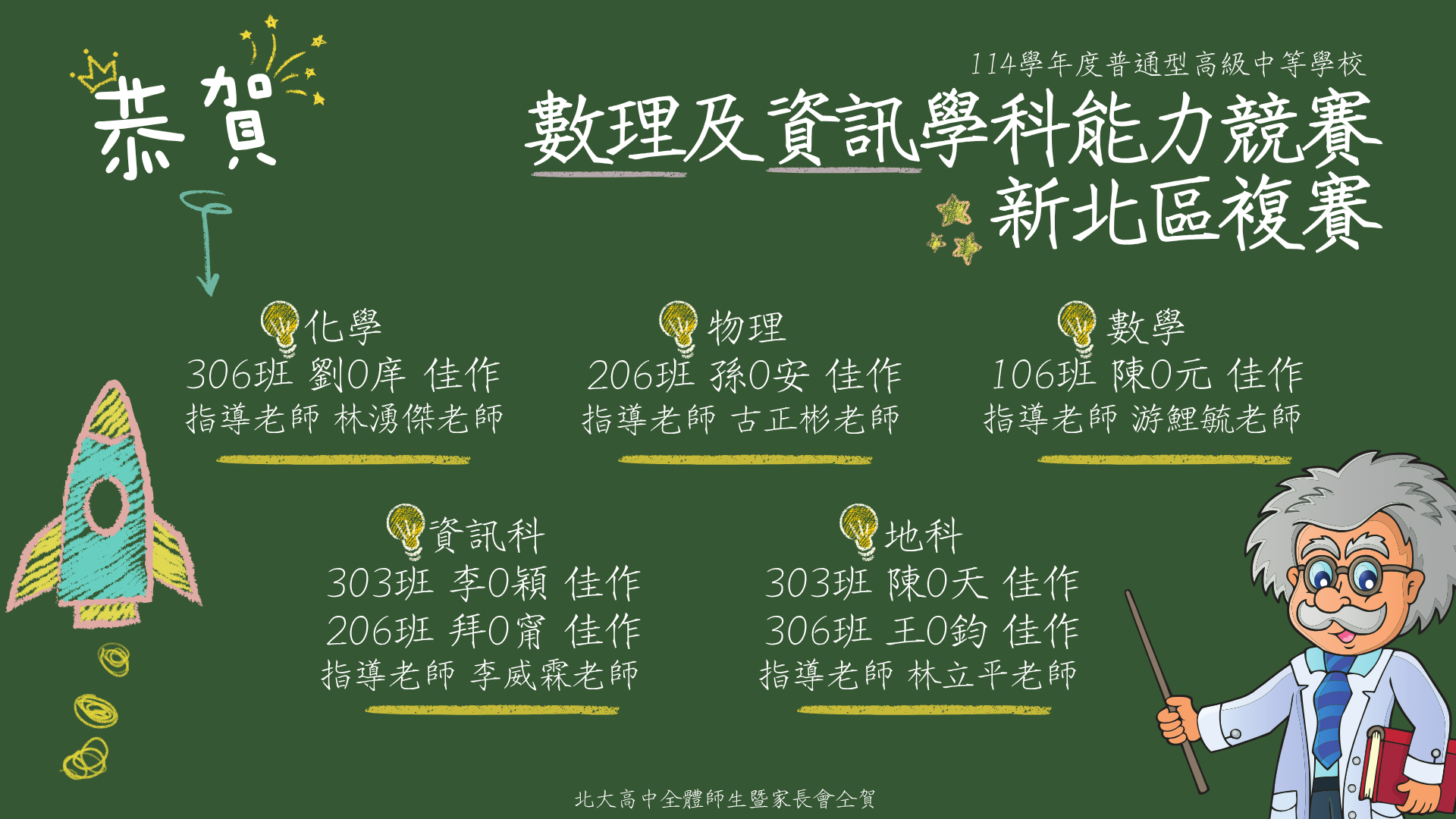 數理與資訊學科能力競賽