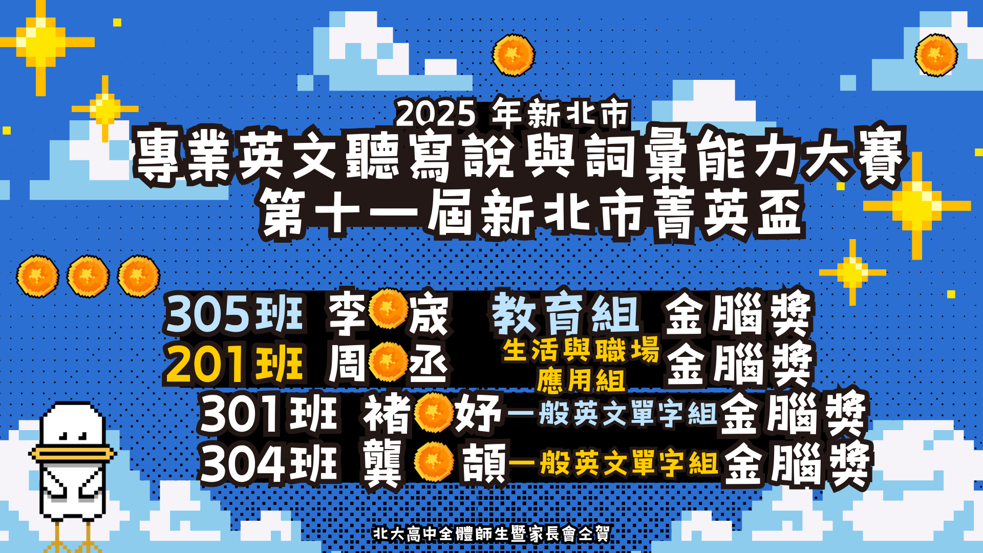 英文聽寫說與詞彙能力大賽