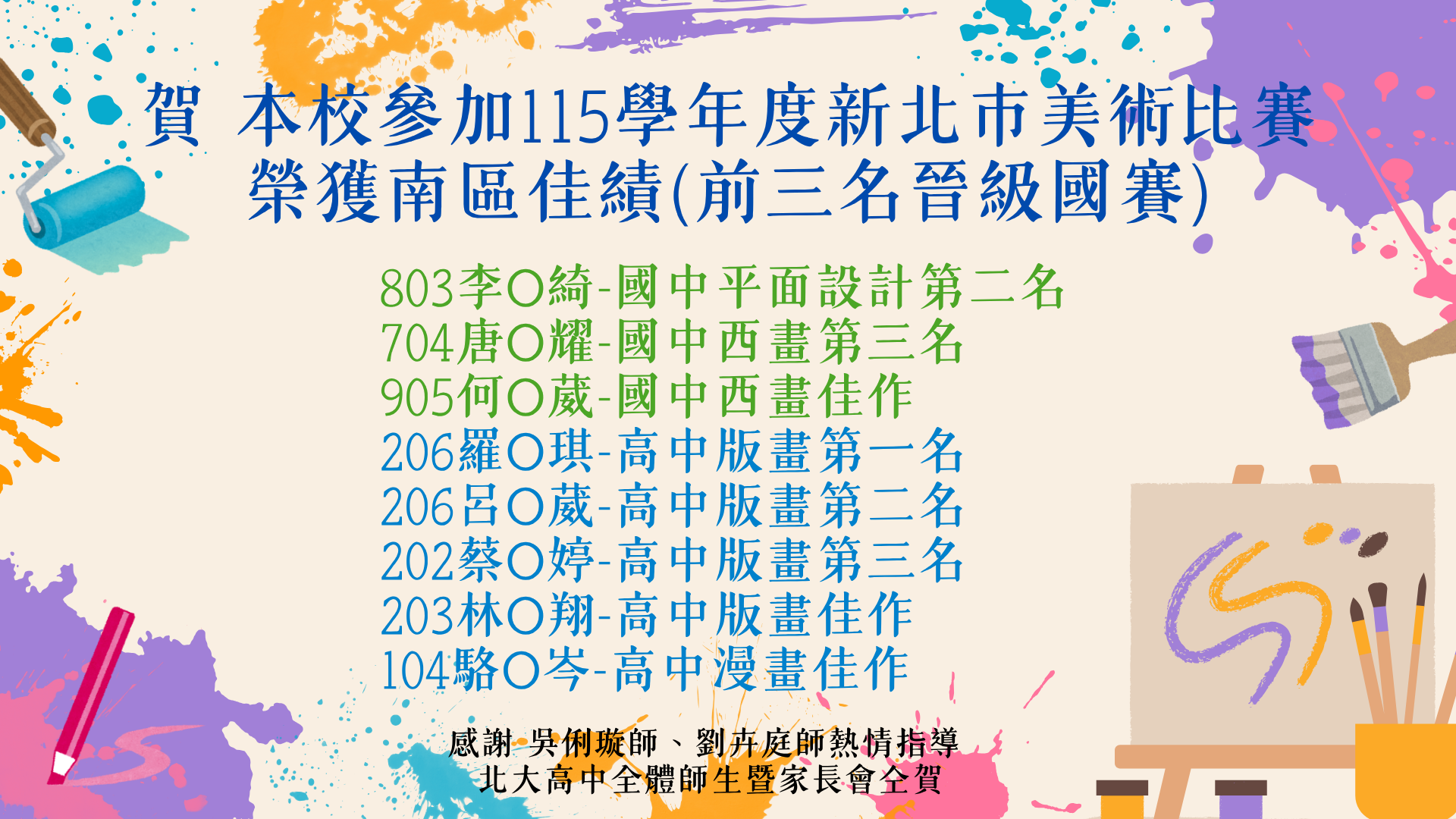 115全國美術比賽